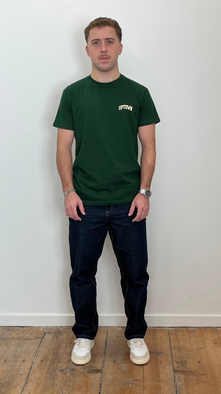 T Shirt Saint-Etienne Child Of Sainté BACK COS Bottle Green/Natural
