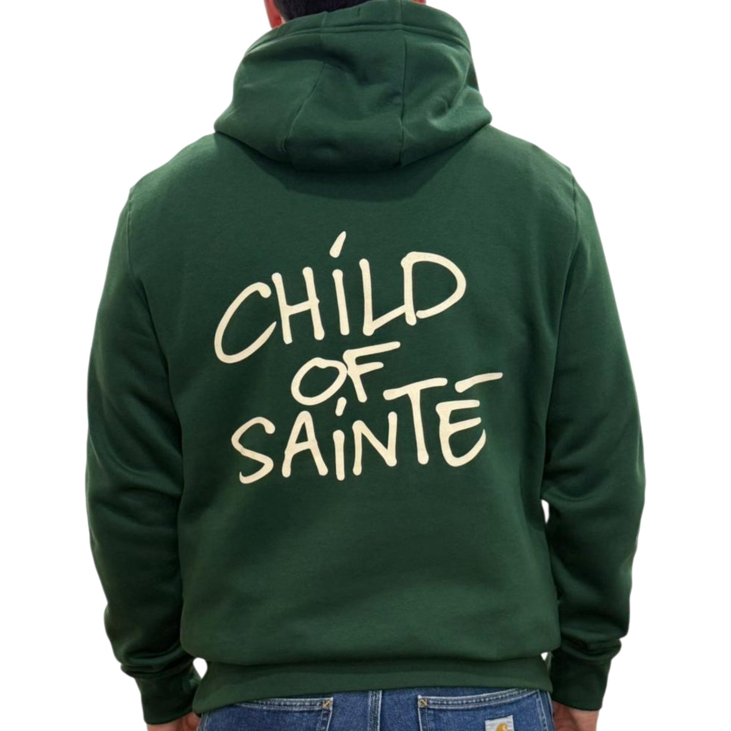 Hoodie Saint-Etienne Child Of Sainté Noir/Crème