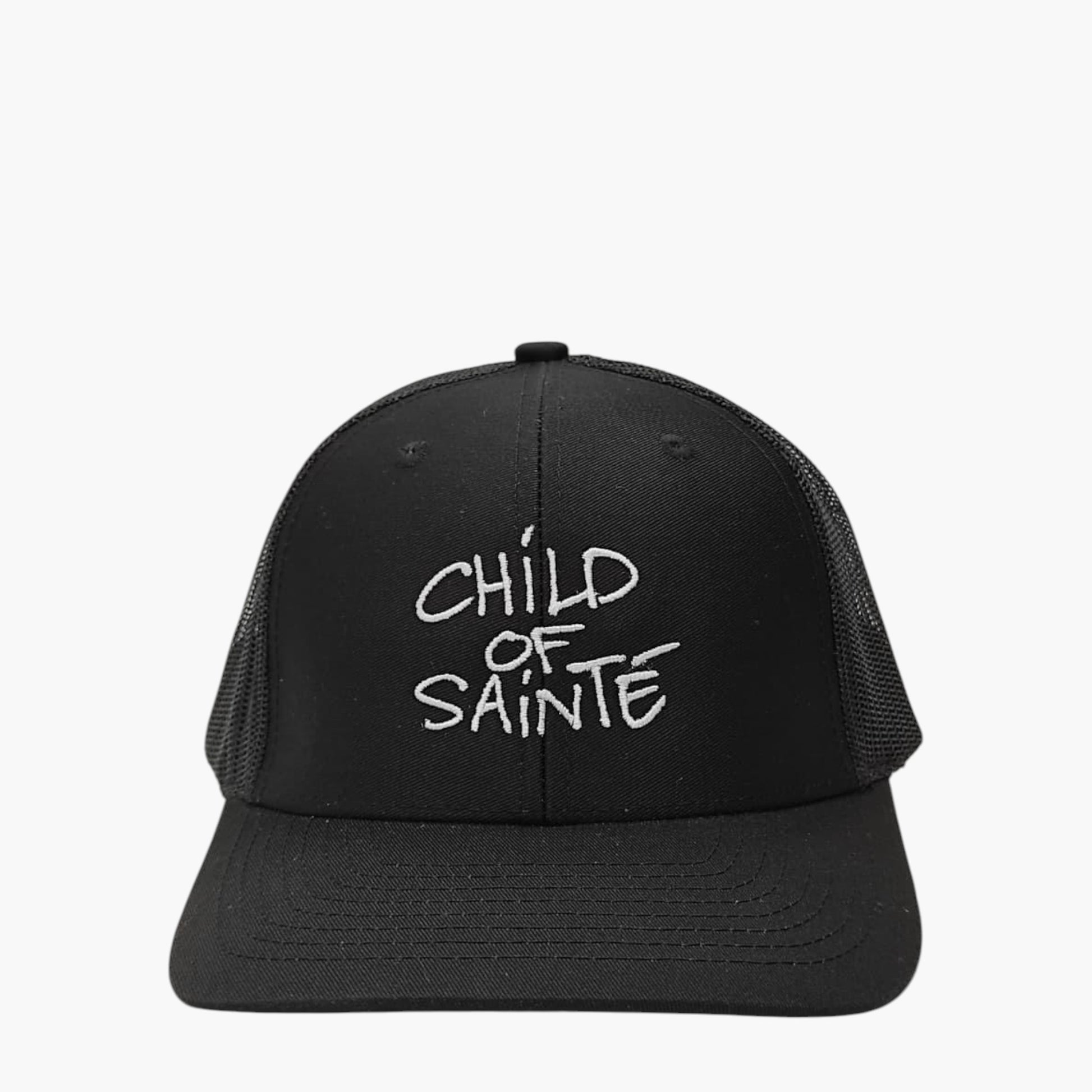 Casquette Saint-Etienne Child Of Sainté TRUCKER Noir