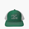 Casquette Saint-Etienne Child Of Sainté TRUCKER Vert/Blanc