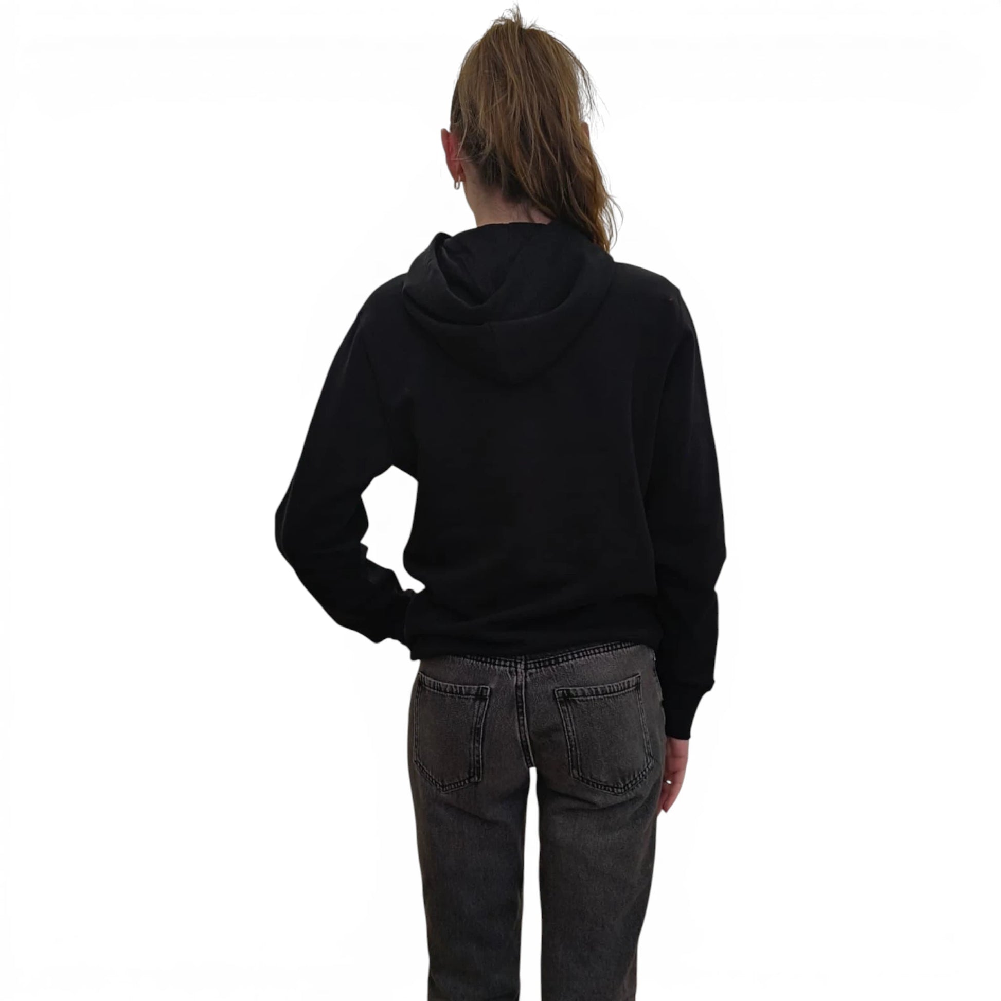 Hoodie Saint-Etienne Child Of Sainté 3D EMB COS HOODIE Black back