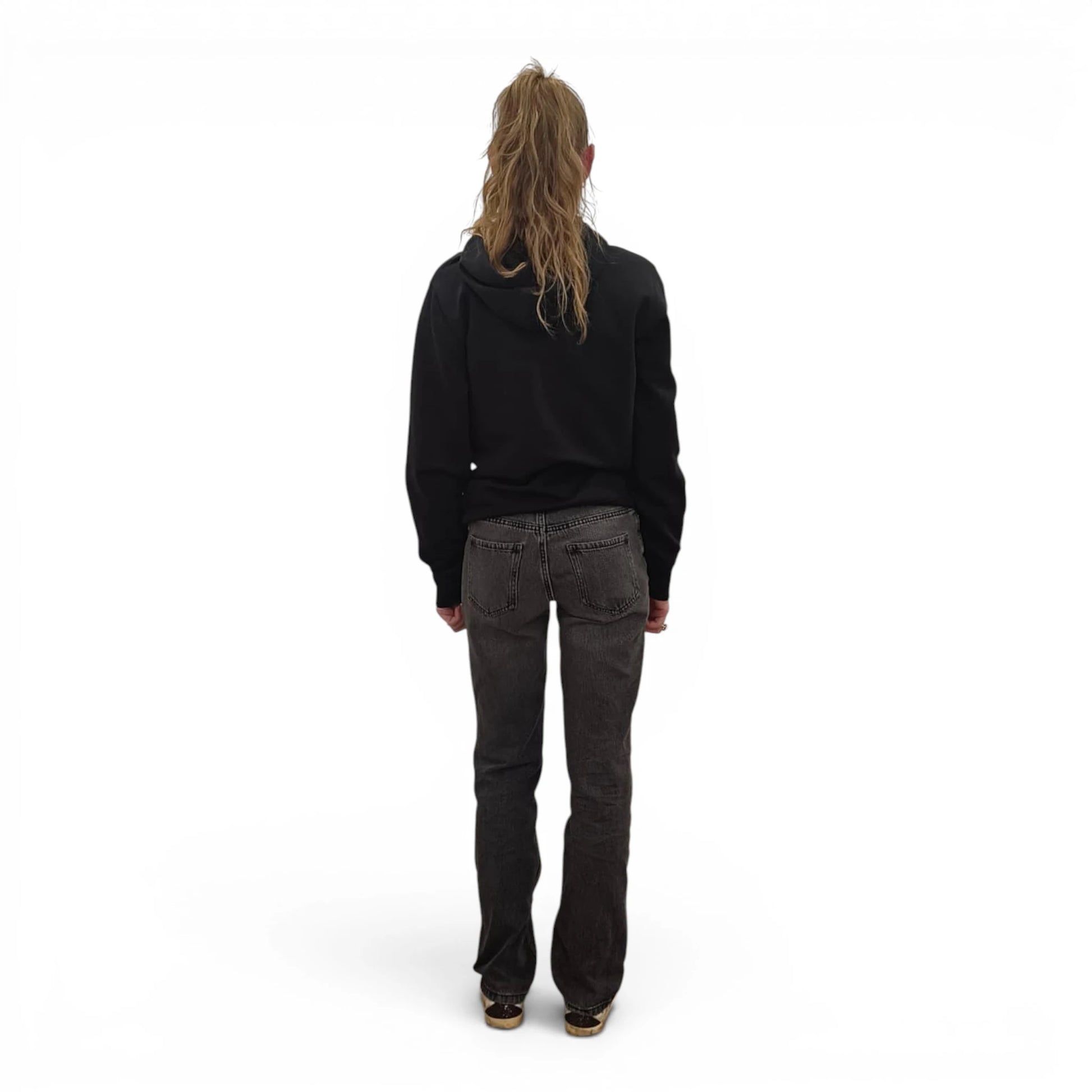 Hoodie Saint-Etienne Child Of Sainté 3D EMB COS HOODIE Black back