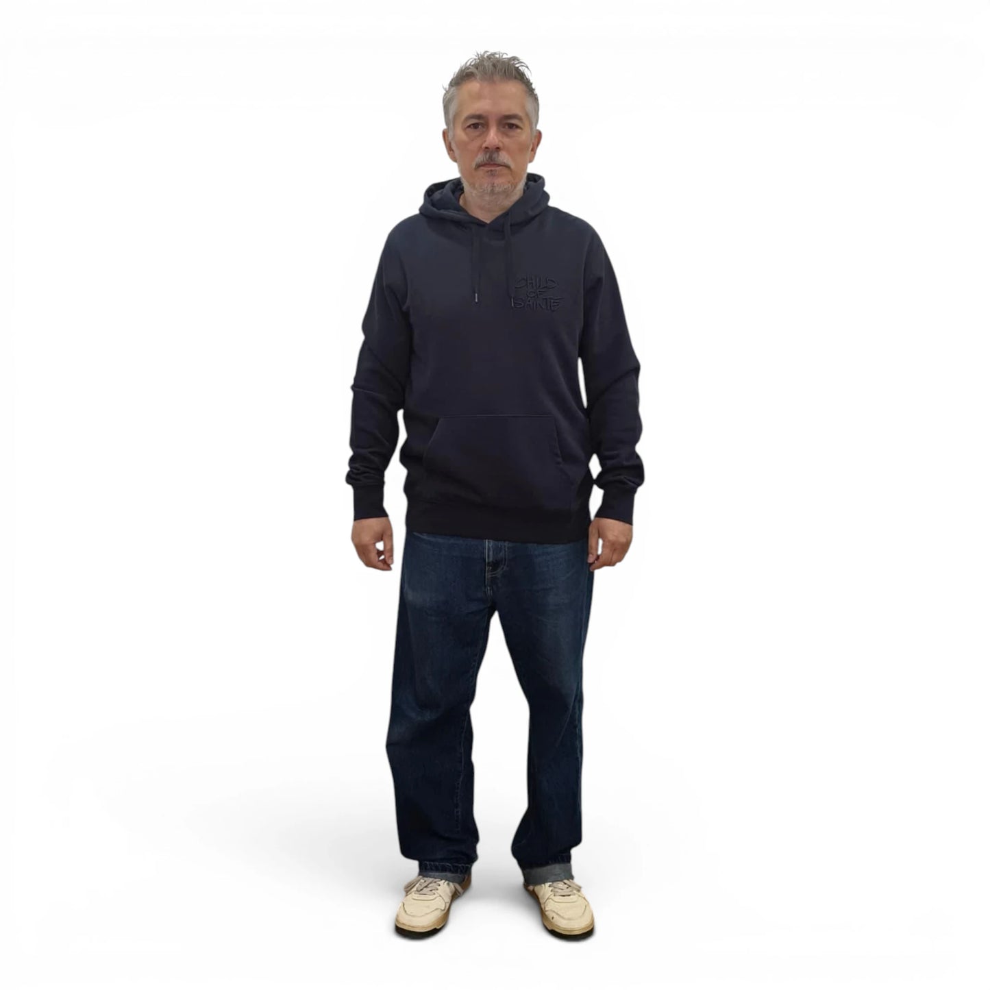 Hoodie Saint-Etienne Child Of Sainté 3D EMB COS HOODIE Navy