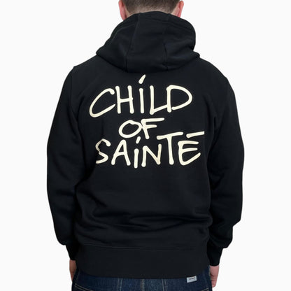 Hoodie Saint-Etienne Child Of Sainté Noir/Crème