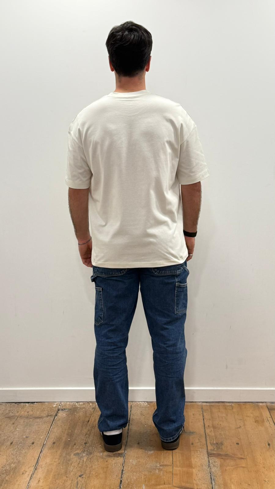 T Shirt Saint-Etienne Child Of Sainté HEART EMB Ivoire/Vert