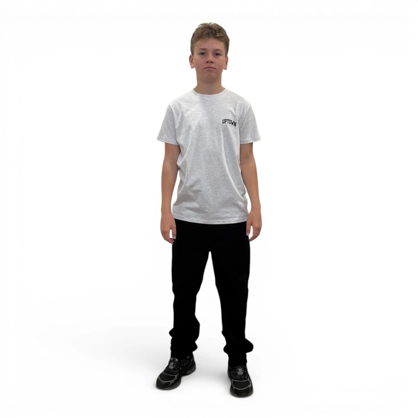 T Shirt Saint-Etienne Child Of Sainté BACK COS Ash Grey/Black