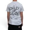 T Shirt Saint-Etienne Child Of Sainté BACK COS Ash Grey/Black