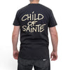 T Shirt Saint-Etienne Child Of Sainté BACK COS Used Black/Natural