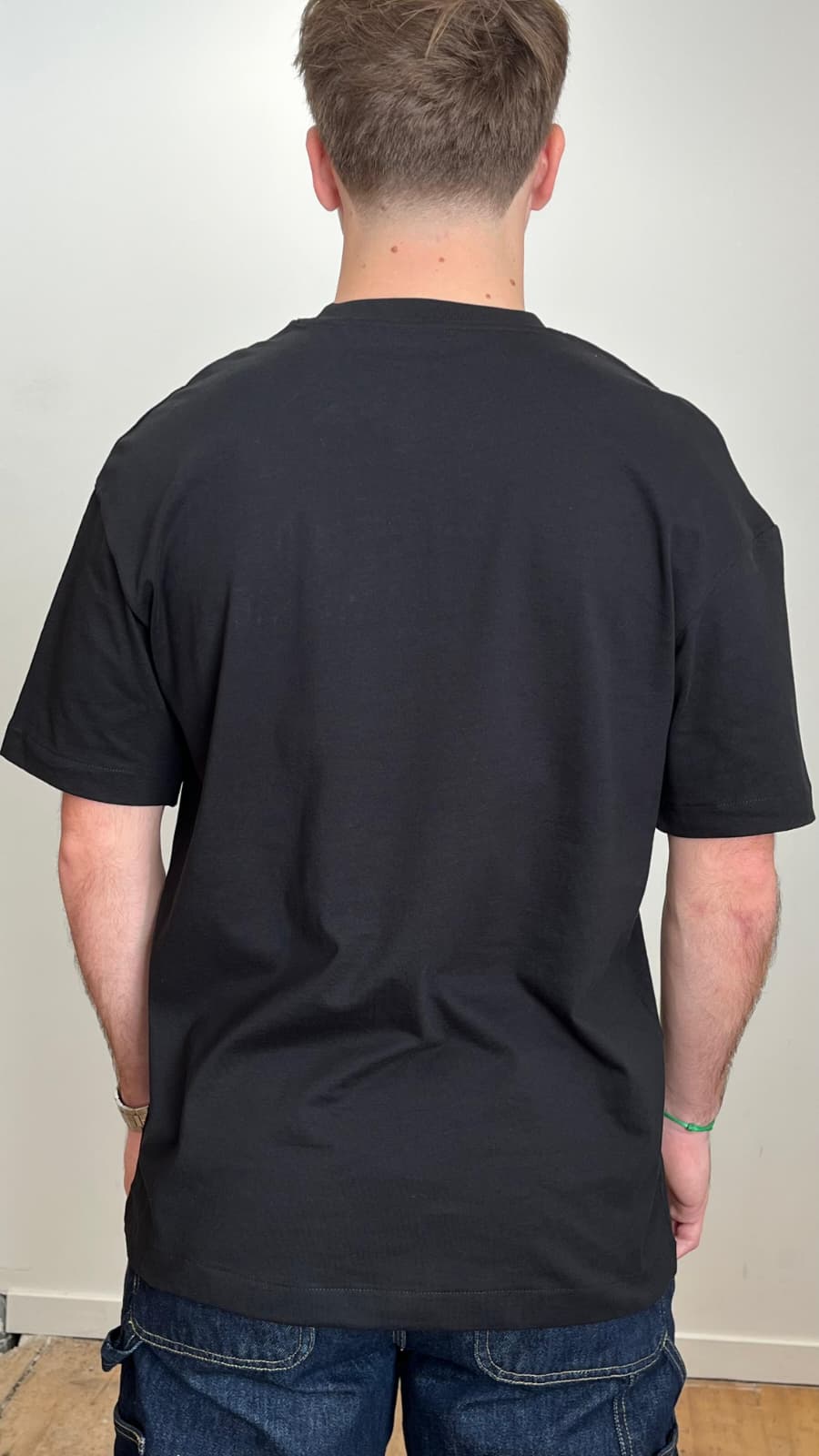 T Shirt Saint-Etienne Child Of Sainté SUPA HEAVY Noir/Anthracite