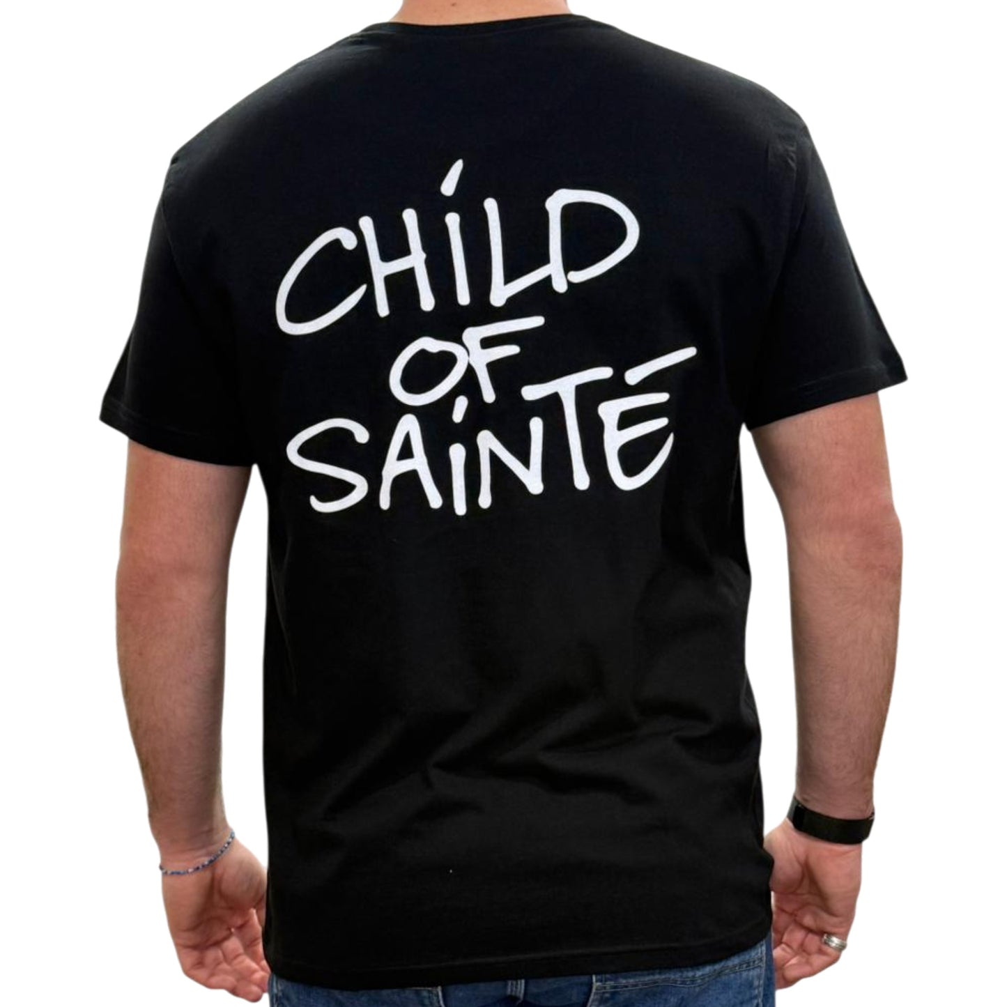 T Shirt Saint-Etienne Child Of Sainté Back Vert