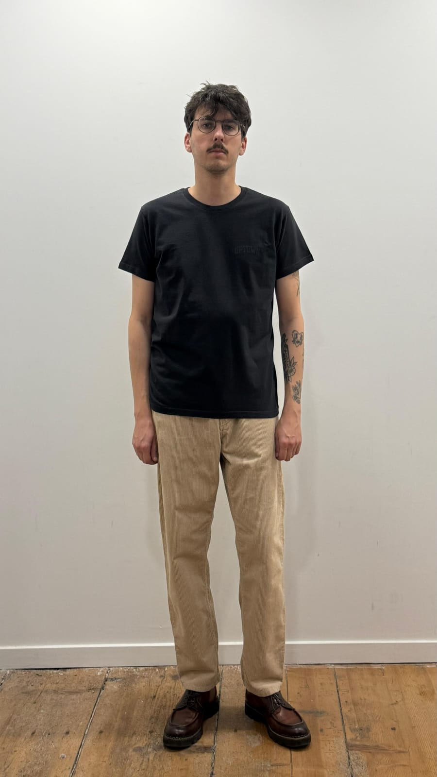 T Shirt Saint-Etienne Child Of Sainté Back Noir Usé