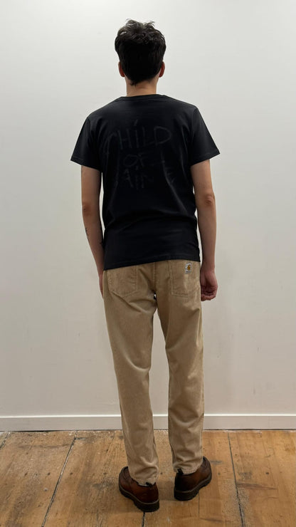 T Shirt Saint-Etienne Child Of Sainté Back Noir Usé