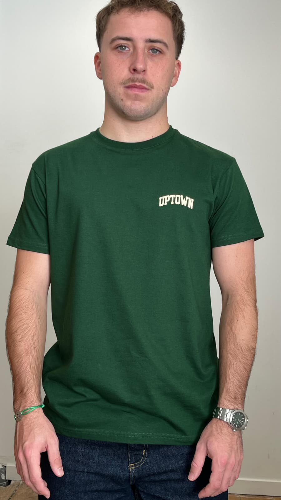 T Shirt Saint-Etienne Child Of Sainté Back Vert