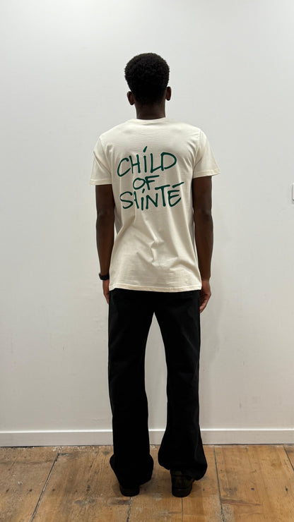 T Shirt Saint-Etienne Child Of Sainté Back Natural